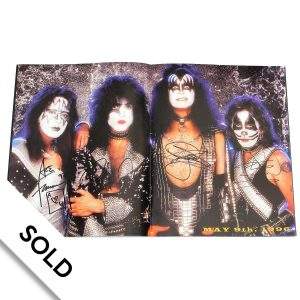 KISS Signed “Alive/Worldwide 1996 – 1997” Concert Tour Program - SOLD