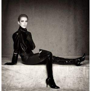 Limited edition black and white print of Annie Lennox "Studio Portrait, 1983 - No.7" by Brian Aris