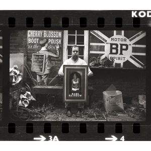 Limited edition print of pop artist, Peter Blake by Brian Aris.