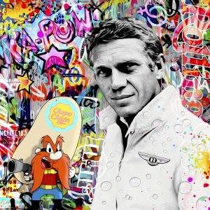 Get Away - Steve McQueen limited edition artwork by #Onelife183