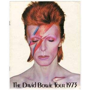 David Bowie Original "Aladdin Sane" 1973 U.K. Tour Promotional Booklet