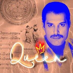 "Bohemian Rhapsody" (Freddie Mercury) Print