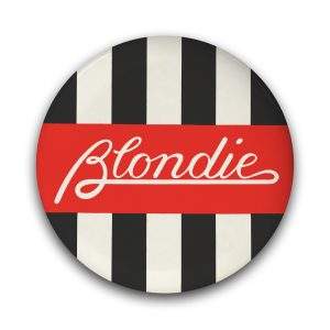 Blondie, Parallel Lines - Large badge by Tape Deck Art