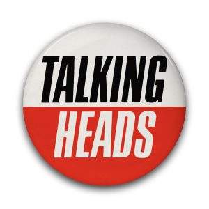 Talking Heads - Large badge by Tape Deck Art