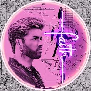 "Faith" Neon - George Michael ( Pink / Grey ) by Louis Sidoli