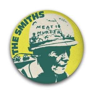 The Smiths, Meat Is Murder - Giant badge oversized badge by Tape Deck Art