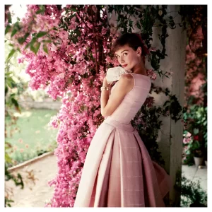 Audrey Hepburn in Givenchy, 1955 — Limited Edition Print by Norman Parkinson