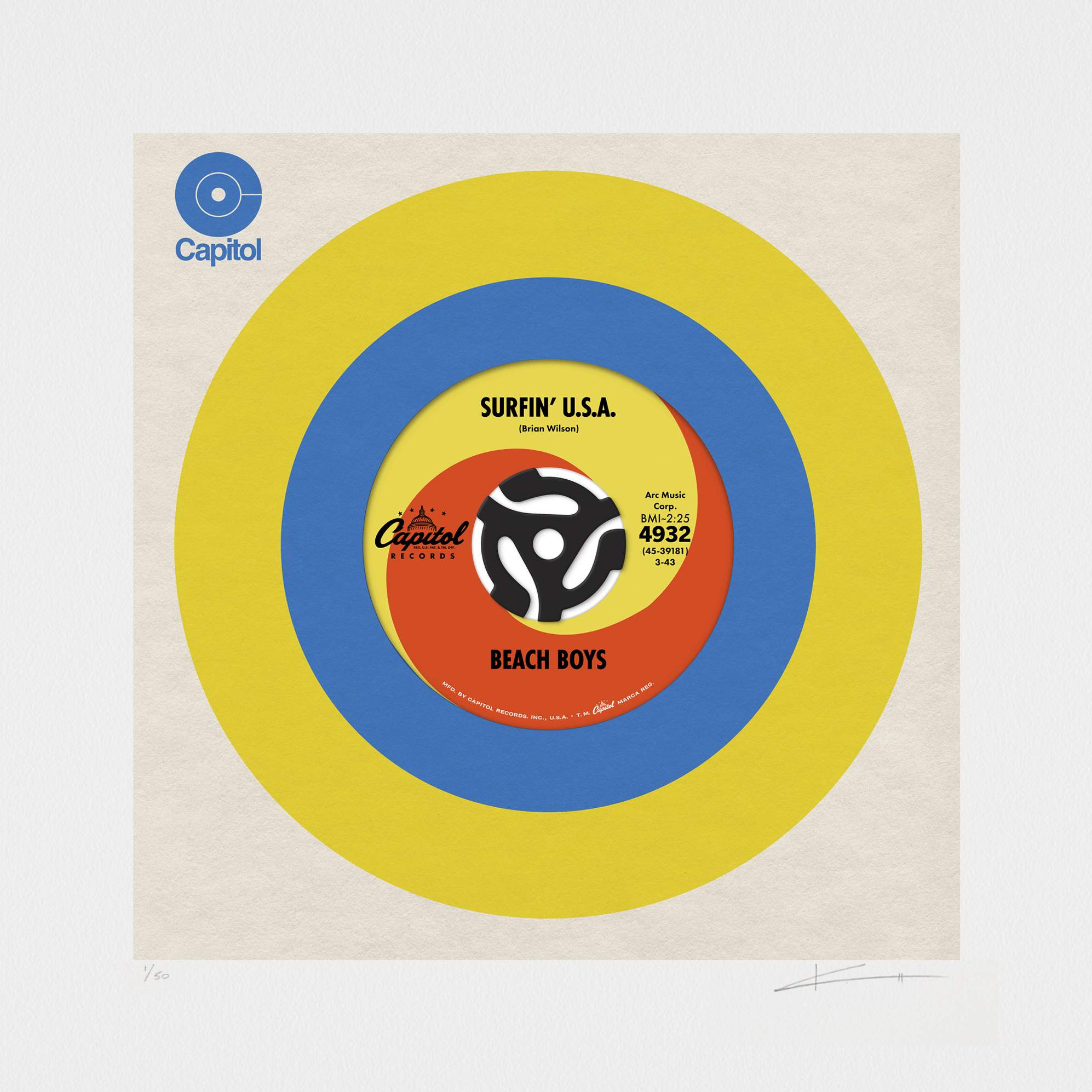 SURFIN’ USA - Beach Boys by Keith Haynes