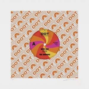 WIPE OUT - The Surfaris limited edition orint by Keith Haynes