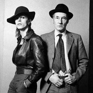 David Bowie & William Burroughs for Rolling Stone, 1974 — Limited Edition Print by Terry O'Neill