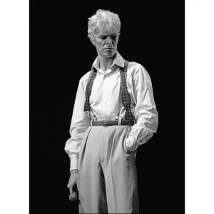 David Bowie at the Richfield Coliseum, 1983 — Limited Edition Print by Janet Macoska