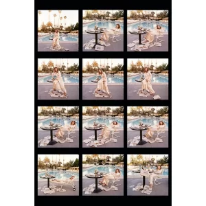 Faye Dunaway The Morning After contact sheet, 1977 — Limited Edition Print by Terry O'Neill