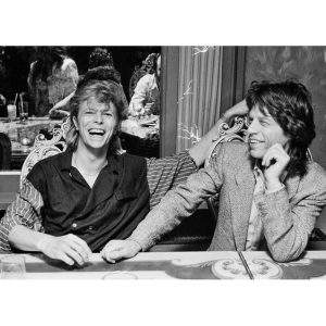 Mick Jagger & David Bowie in London, 1987 — Limited Edition Print by Denis O'Regan