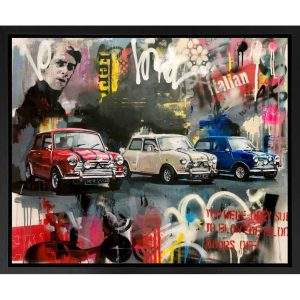 The Italian Job - Limited Edition Print by Zinsky