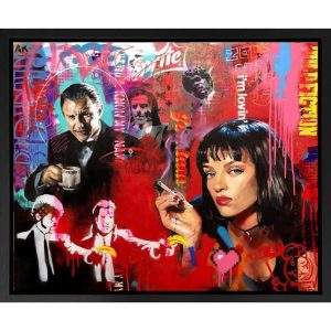Pulp Fiction - Limited Edition Print by Zinsky