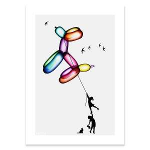 Balloon Dog 7 - Limited Edition Print By Veebee