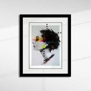 Audrey (White) by Veebee – Limited Edition Print
