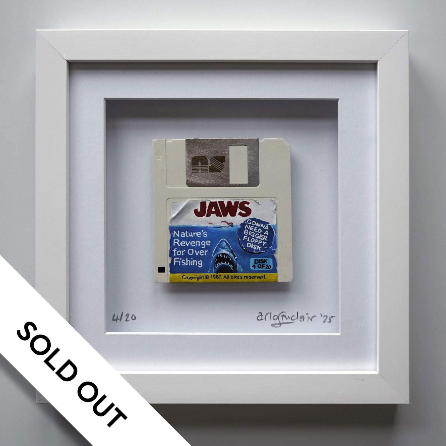 Jaws: All Bites Reserved by Arlo Sinclair - SOLD OUT