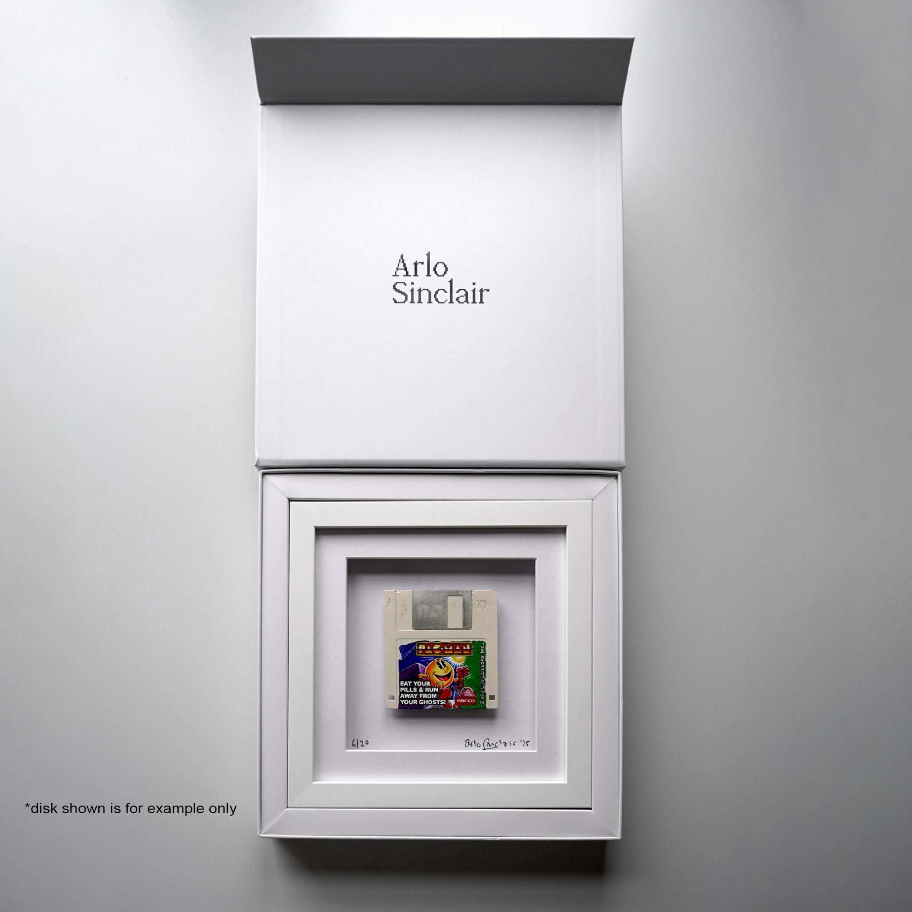 Arlo Sinclair packaging example