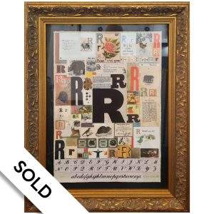 The Letter R by Peter Blake - SOLD