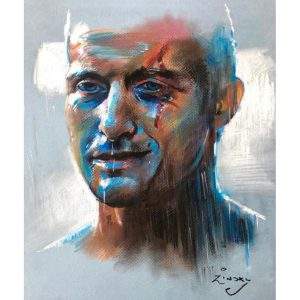 Blade Runner - Pastel Pencil on Paper by Zinsky