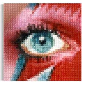 Alladin Sane Eye Study by Nick Holdsworth (Original)