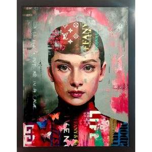 Audrey Hepburn by Zinsky