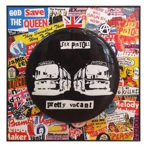 Sex Pistols Scrapbook by Tape Deck Art