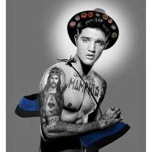 Elvis – Blue Suede Shoes by Dirty Hans