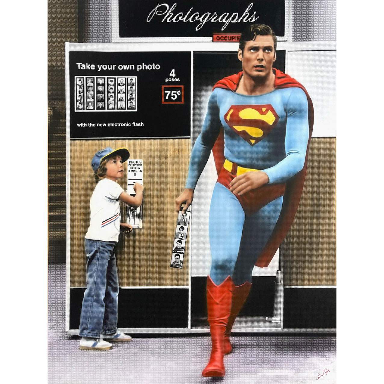Superman (Photo Booth) by Nick Holdsworth