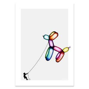 Balloon Dog 1 - Limited Edition Print By Veebee
