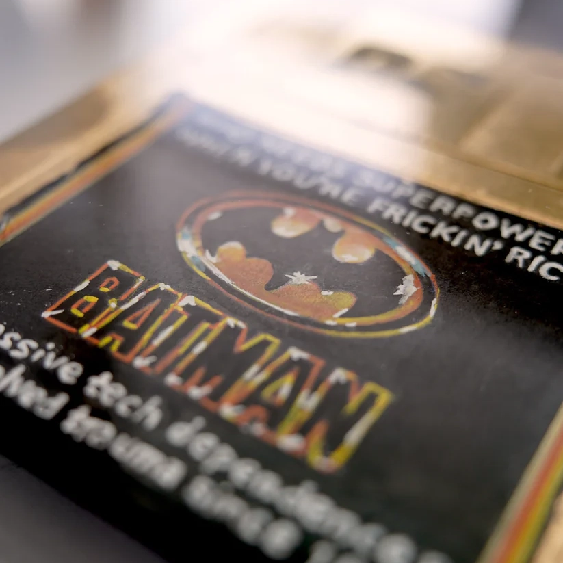 Batman: Unresolved Trauma - 3.5” Gold by Arlo Sinclair