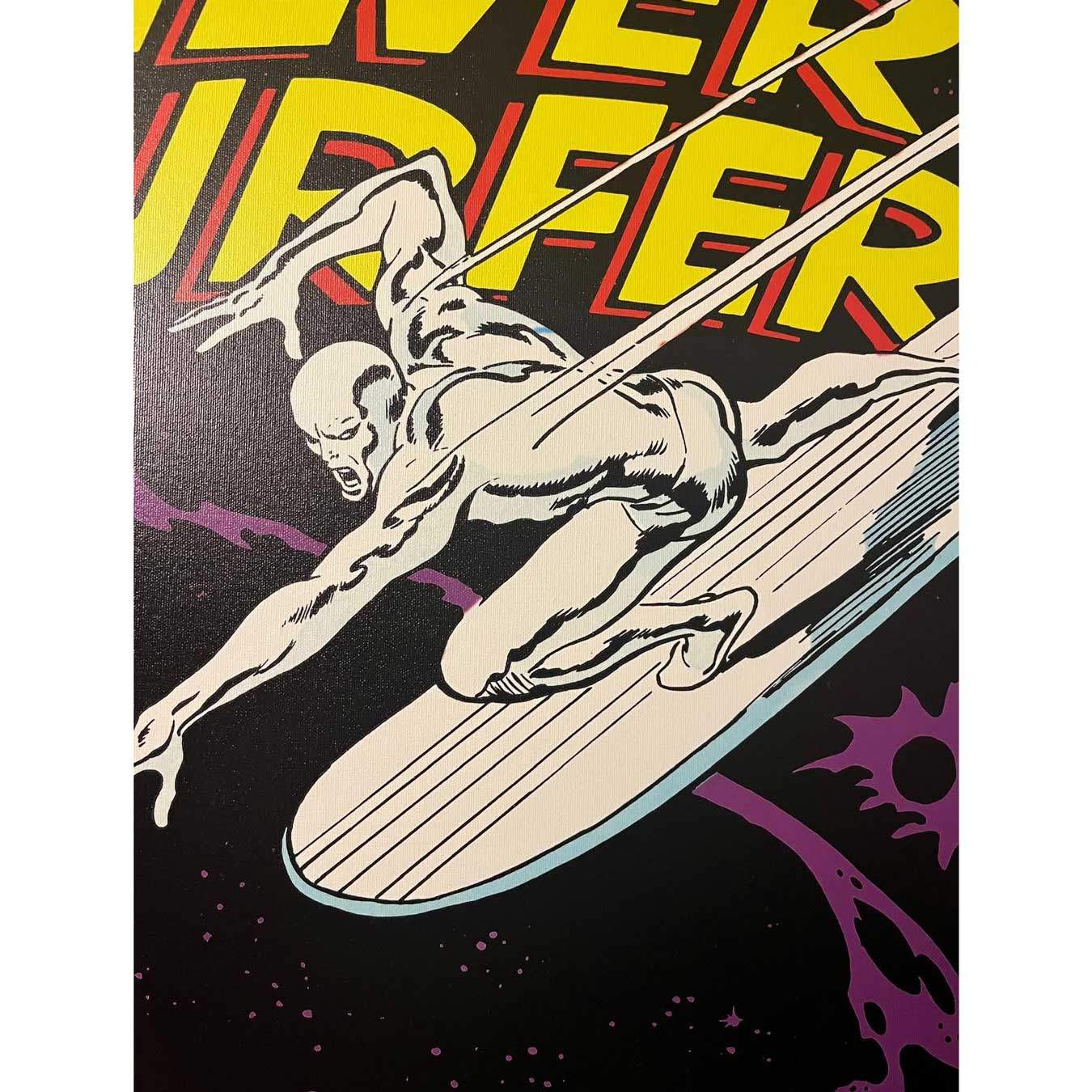 The Silver Surfer #4 hand-signed by Stan Lee