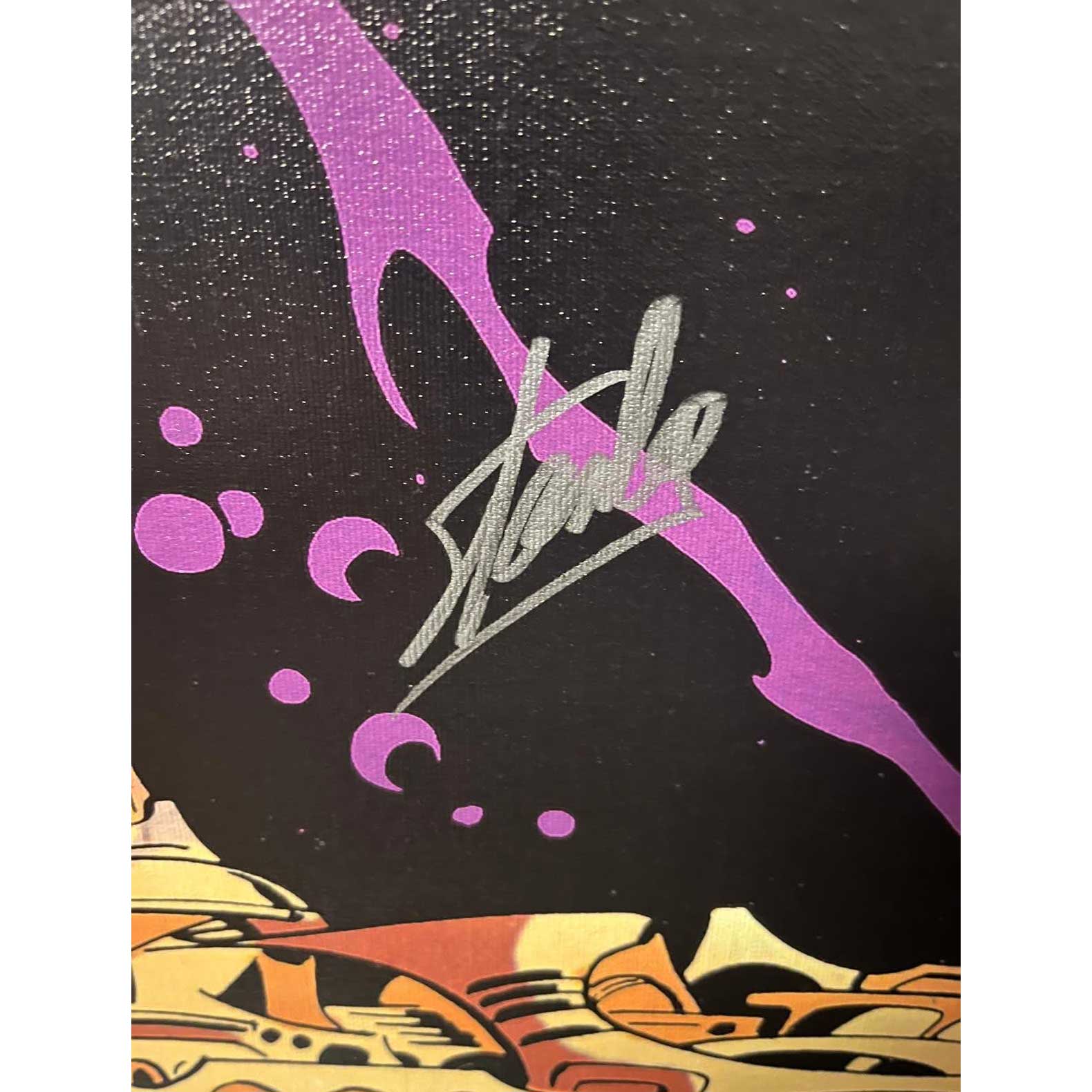 The Silver Surfer #4 hand-signed by Stan Lee