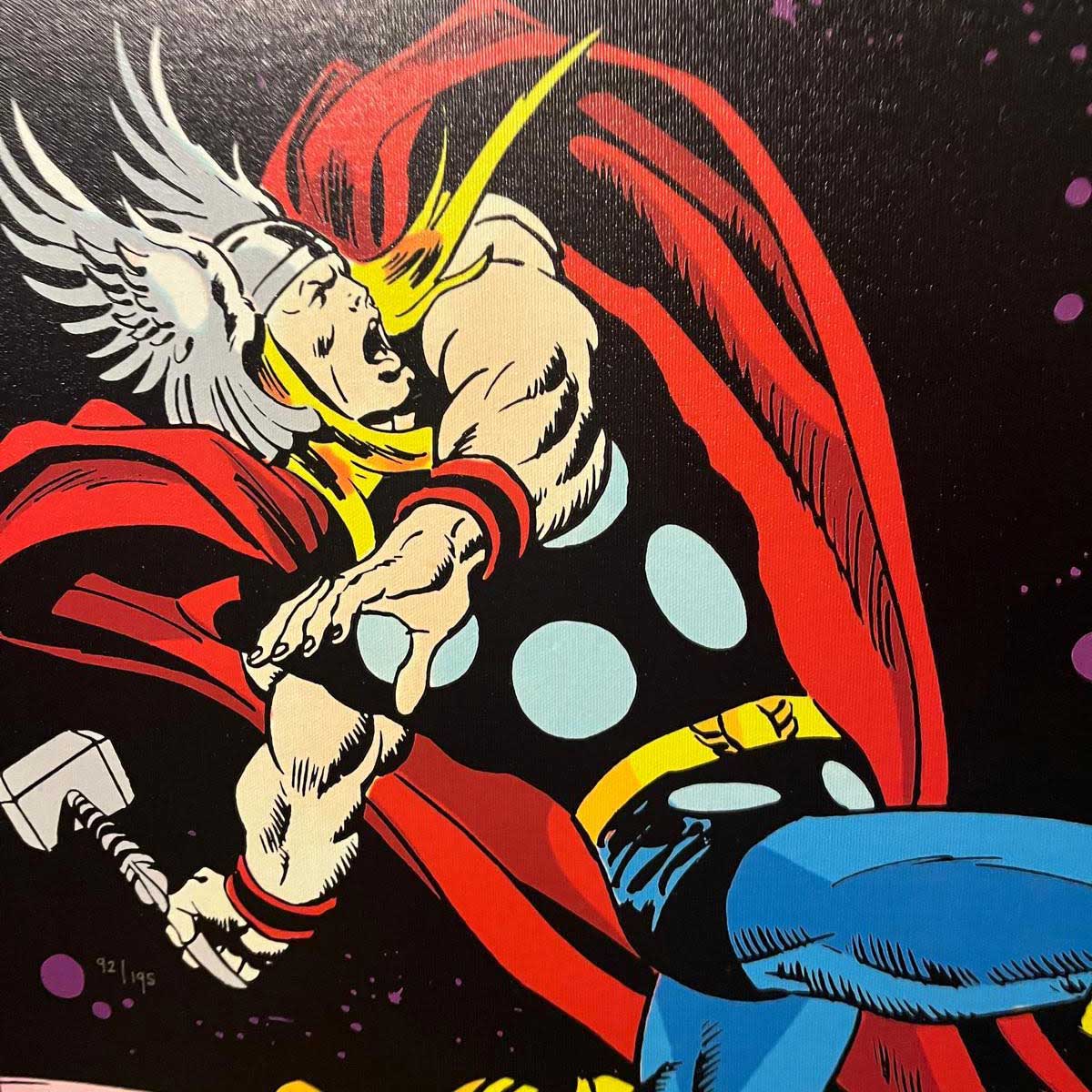 The Silver Surfer #4 hand-signed by Stan Lee