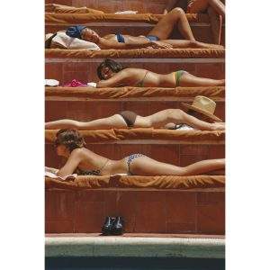 Sunbathing In Capri by Slim Aarons