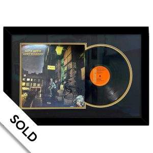 Bowie Hand-Signed – The Rise and Fall of Ziggy Stardust and the Spiders from Mars, Album with Vinyl - SOLD