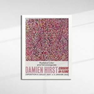 Cherry Blossoms Paris Exhibition Poster, 2021 (Design 6)