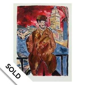 Man on a Bridge by Bob Dylan - SOLD