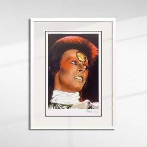 David Bowie Earls Court 1973 Print by Mick Rock