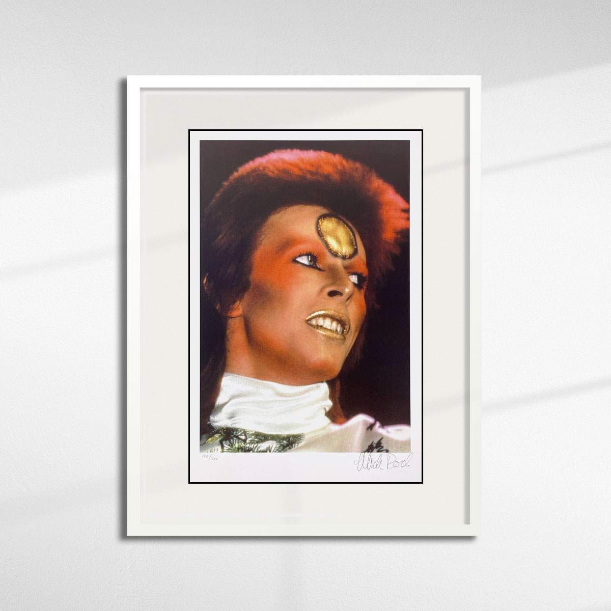 David Bowie Earls Court 1973 Print by Mick Rock