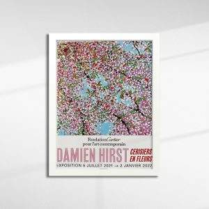 Cherry Blossoms Paris Exhibition Poster, 2021 (Design 3)