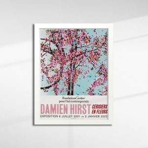 Cherry Blossoms Paris Exhibition Poster, 2021 (Design 1)