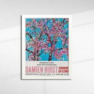 Cherry Blossoms Paris Exhibition Poster, 2021 (Design 5)