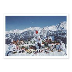 Mountain Buffet by Slim Aarons.