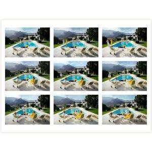 A Poolside Story by Slim Aarons