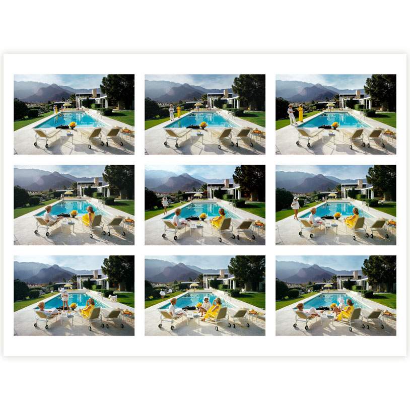 A Poolside Story by Slim Aarons