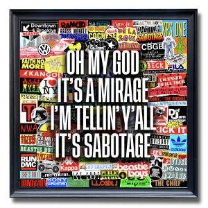 Beastie Boys, Sabotage by TapeDeckArt