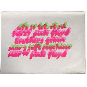 Pink Floyd (UFO by Michael English) Poster