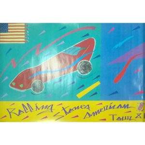 Rolling Stones American Tour 1981 Promo Poster